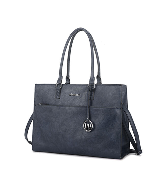 Wimona Franca School/werktas Donkerblauw 31X41X13,5 CM