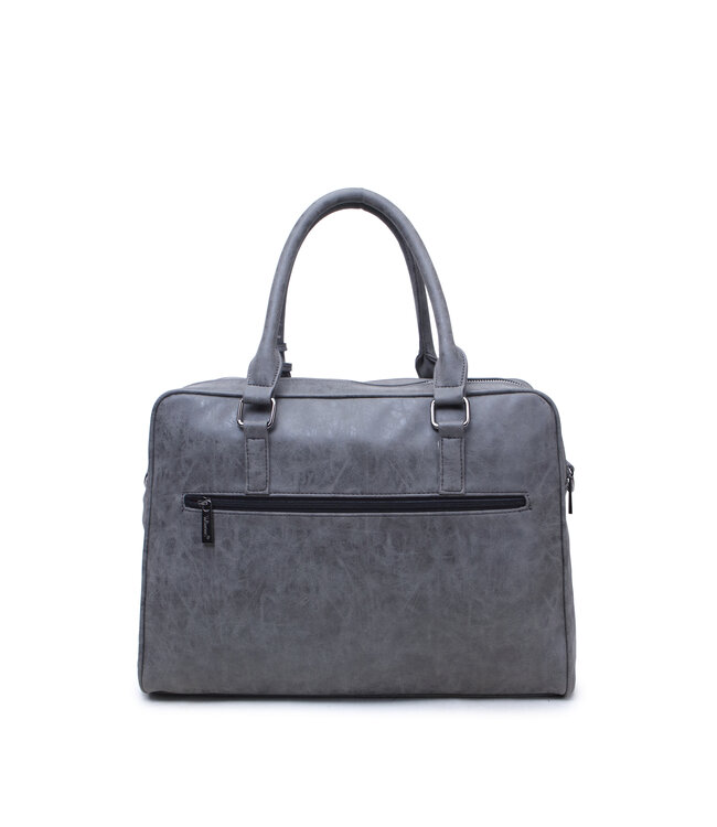 Wimona Luciana School/werktas Grijs 30,5X41X17,5 CM