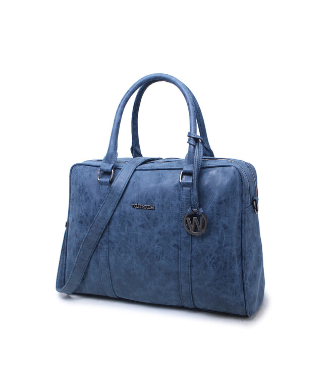 Wimona Luciana School/werktas Donkerblauw 30,5X41X17,5 CM