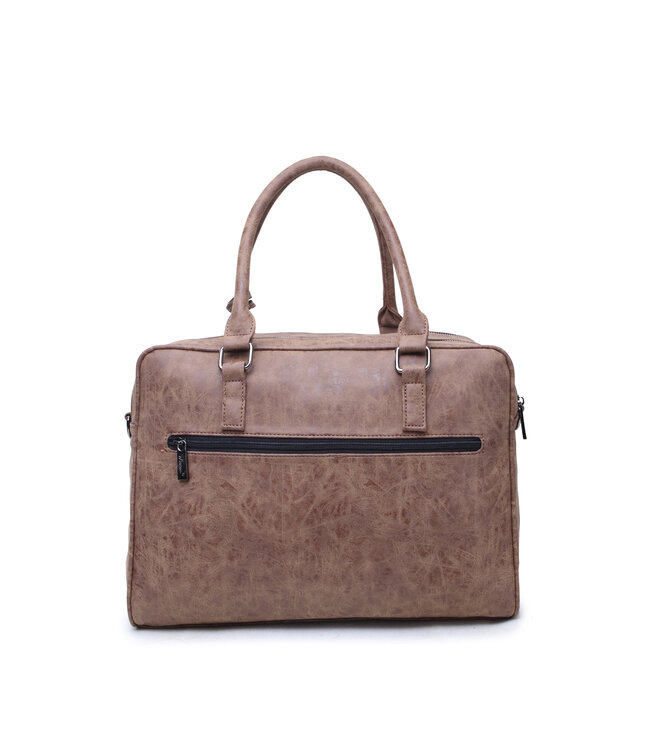 Wimona Luciana School/werktas Cognac 30,5X41X17,5 CM