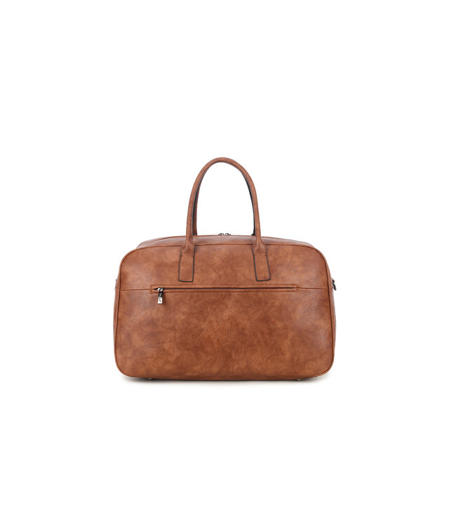 Wimona Amsterdam Weekend/reistas Cognac/bruin 30X52X31 CM