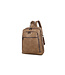 Wimona Marina Schouder/rugtas Taupe 40X34X15 CM