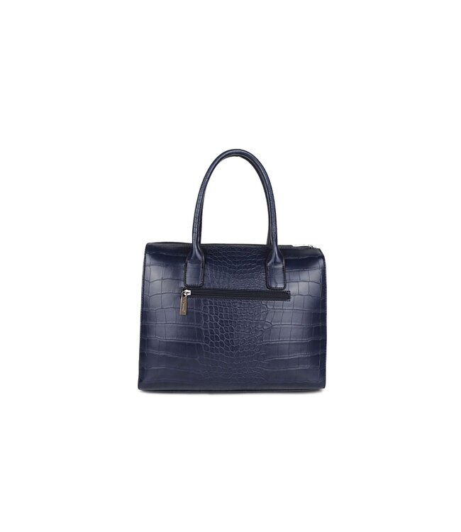 Wimona Liona Handtas Donkerblauw 28,5X33,5X12 CM