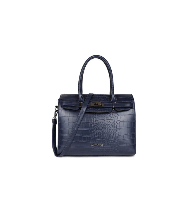 Wimona Liona Handtas Donkerblauw 28,5X33,5X12 CM