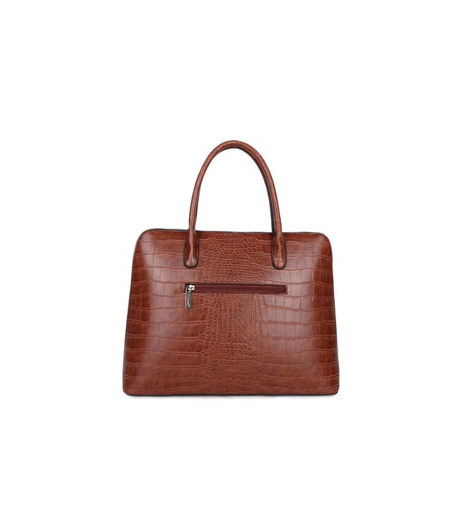 Wimona Luisa School/werktas Cognac 31X40X12 CM