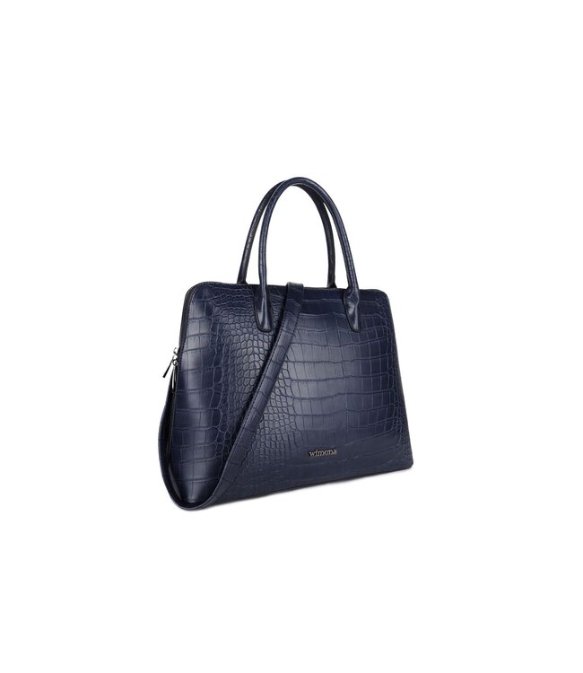 Wimona Luisa School/werktas Donkerblauw 31X40X12 CM
