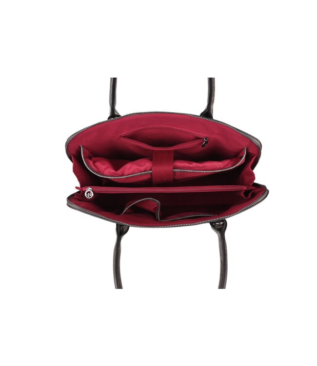 Wimona Luisa School/werktas Grijs 31X40X12 CM