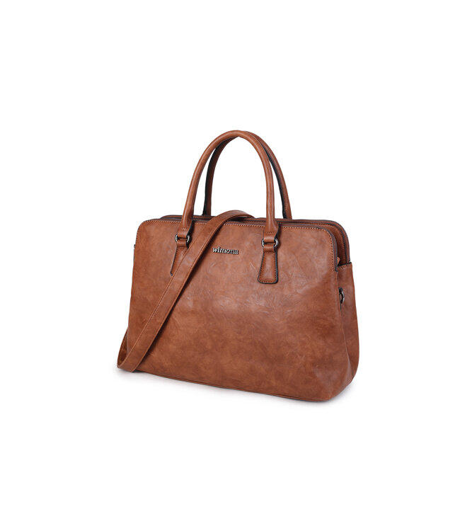 Wimona Arianne one Handtas Cognac 29X41X14,5 CM