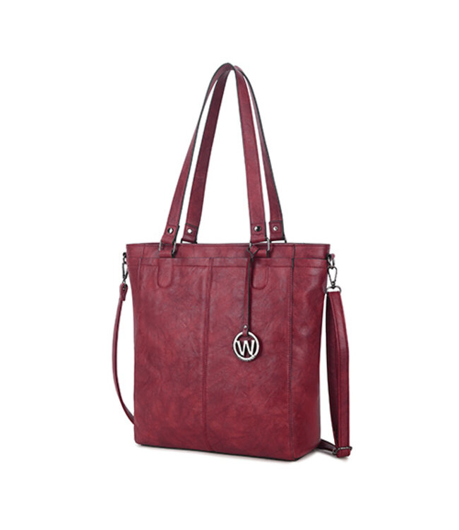 Wimona Fatma School/werktas Rood 35X32X12 CM