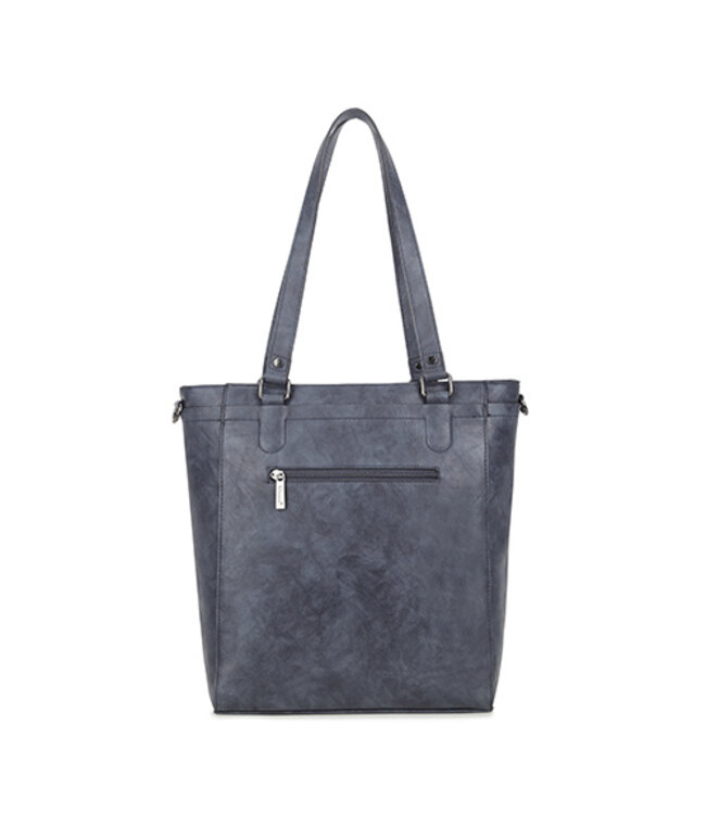 Wimona Fatma School/werktas Donkerblauw 35X32X12 CM