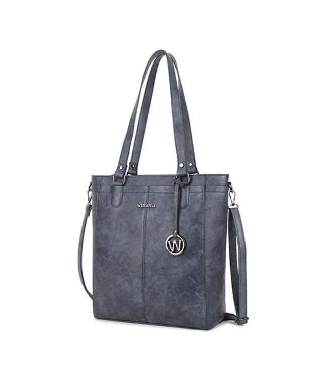 Wimona Fatma School/werktas Donkerblauw 35X32X12 CM