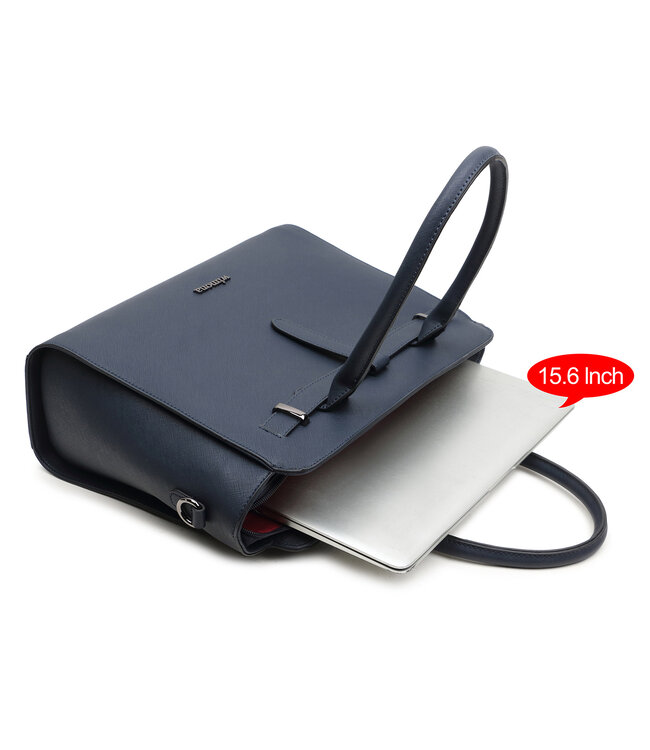 Wimona Sienna School/werktas Donkerblauw 31,5X38X14,5 CM