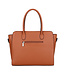 Wimona Sienna School/werktas Cognac/bruin 31,5X38X14,5 CM