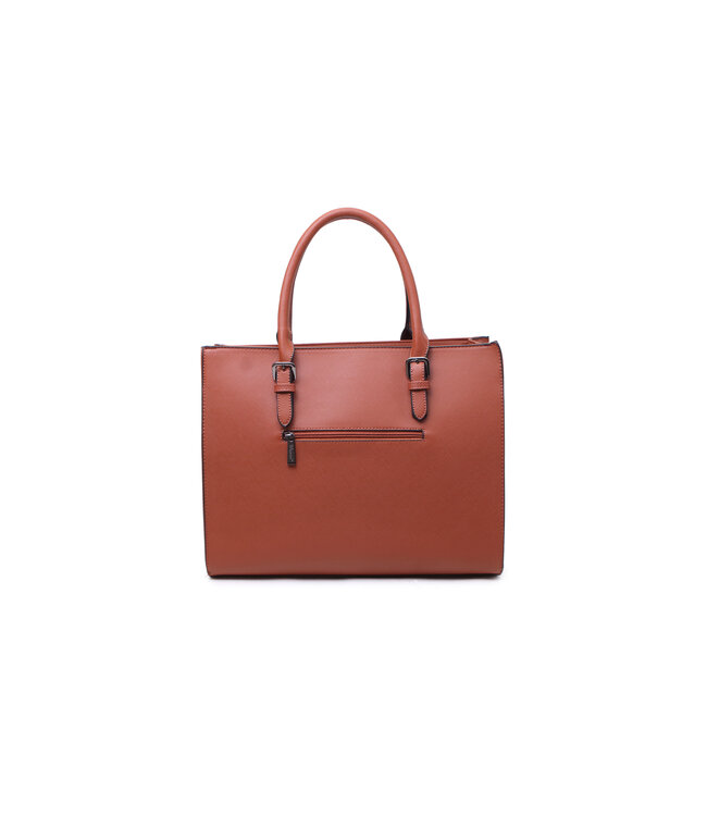 Wimona Natalia One School/werktas Cognac 30X38X15 CM