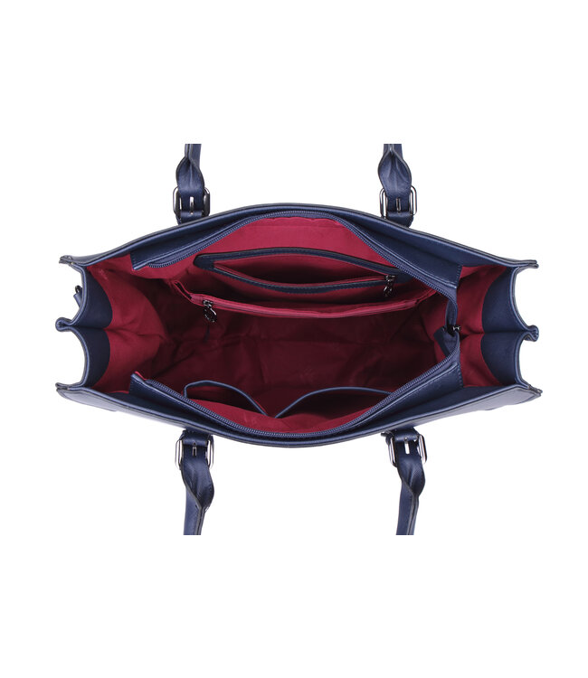 Wimona Natalia One School/werktas Donkerblauw 30X38X15 CM