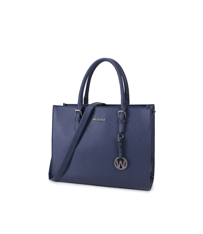 Wimona Natalia One School/werktas Donkerblauw 30X38X15 CM