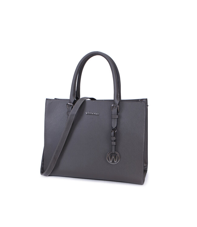 Wimona Natalia One School/werktas Grijs 30X38X15 CM