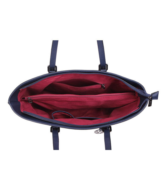 Wimona Kyara One School/werktas Donkerblauw 32X44X16 CM