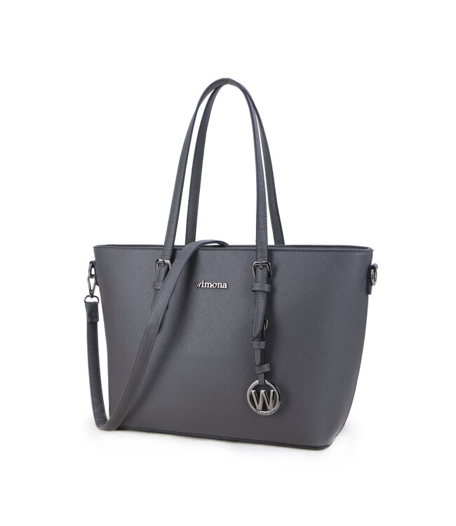 Wimona Kyara Handtas Grijs 27X33X14 CM