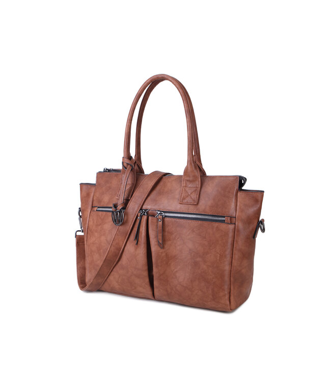 Wimona Catarina One School/werktas Cognac 33X40X11 CM