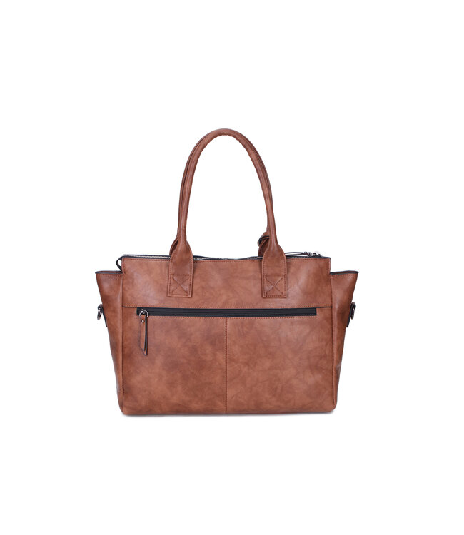 Wimona Catarina One School/werktas Cognac 33X40X11 CM