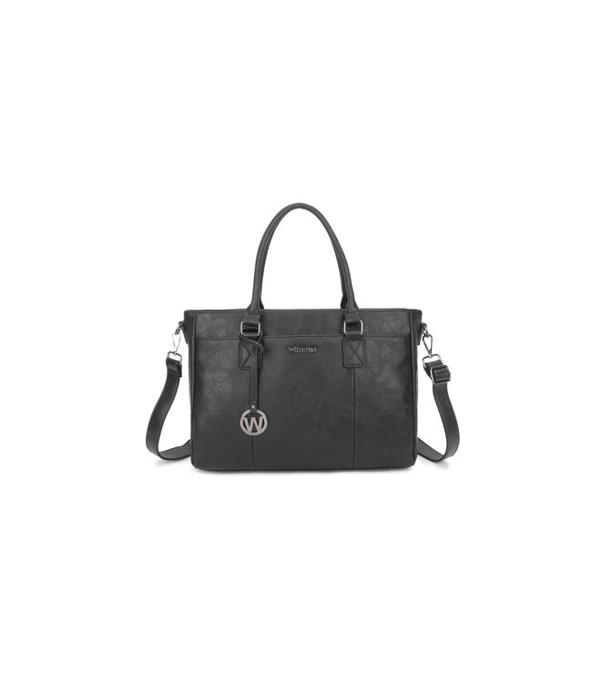 Wimona Carmina Schouder/handtas Zwart 30X41X12 CM