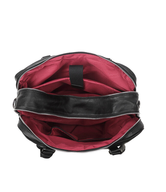 Wimona Luciana One School/werktas Zwart 30,5X41X17,5 CM