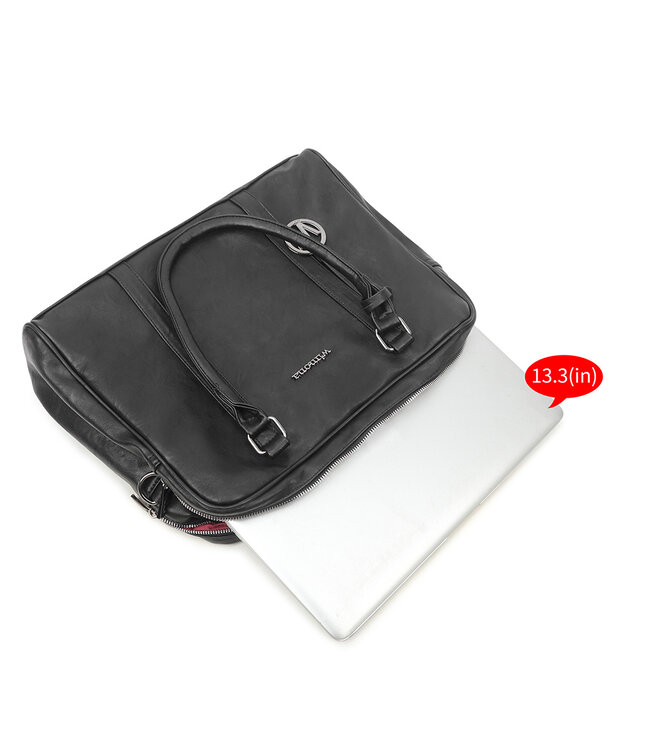 Wimona Luciana One School/werktas Zwart 30,5X41X17,5 CM