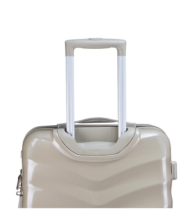 Decent Exclusivo-One Handbagage koffer Champagne 55X35X20 CM