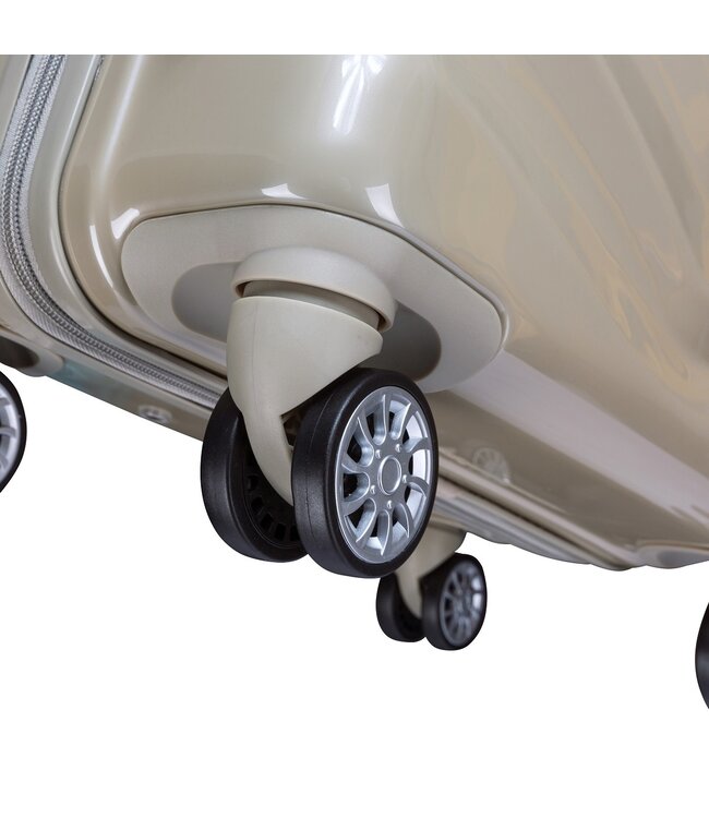 Decent Exclusivo-One Handbagage koffer Champagne 55X35X20 CM