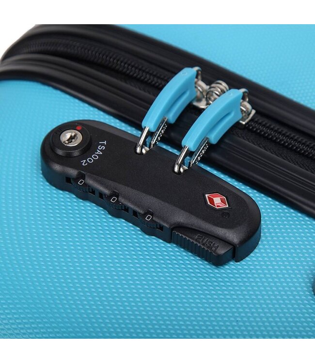 Decent Neon-Fix Kofferset Blauw