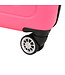 Decent Neon-Fix Grote koffer Roze 76X48X30 CM
