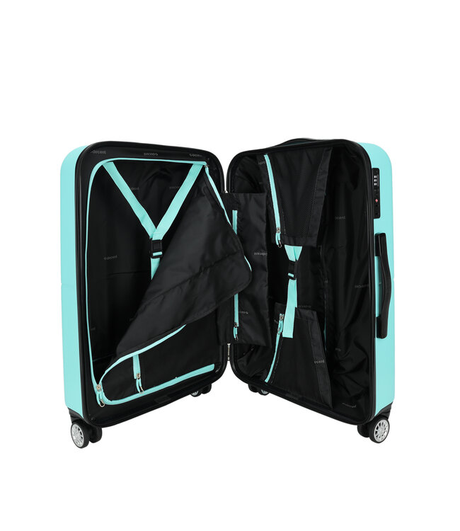 Decent Neon-Fix Medium koffer Mintgroen 66X42X26 CM