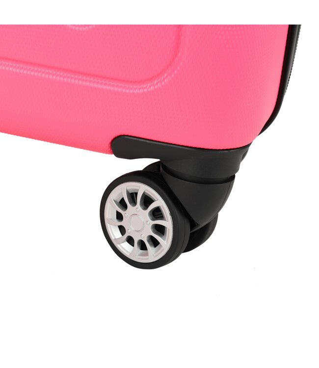 Decent Neon-Fix Medium koffer Roze 66X42X26 CM