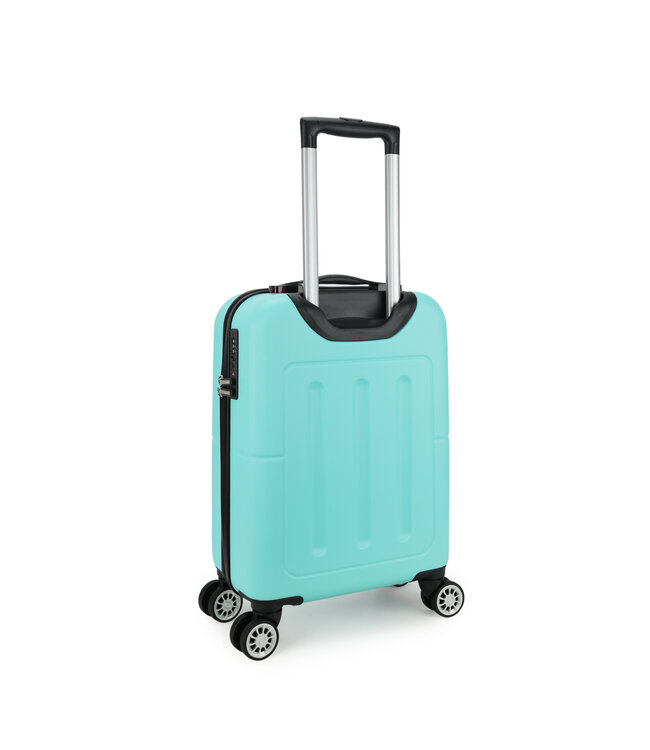 Decent Neon-Fix Handbagage koffer Mintgroen 50X35X20 CM