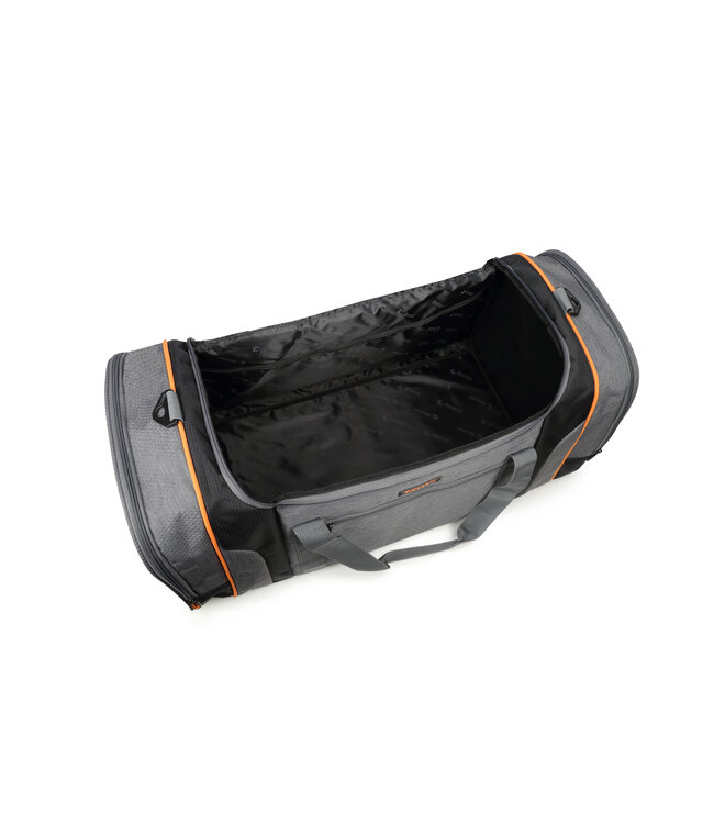 Decent Flexplus weekendtas Grijs/oranje 70X32X34 CM