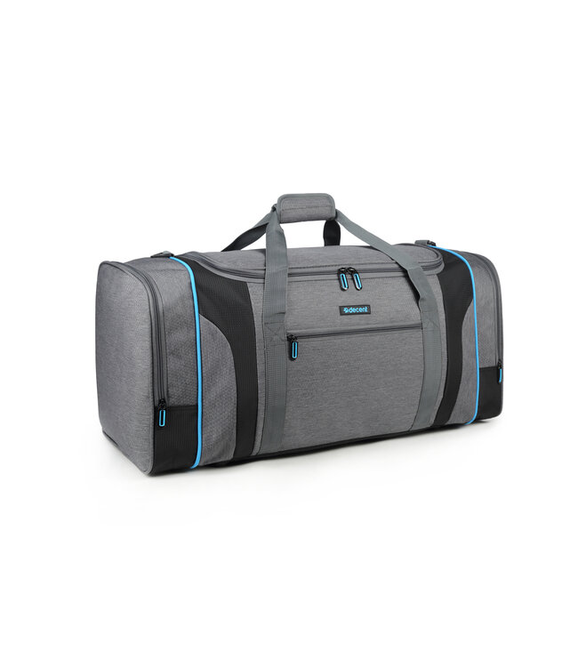 Decent Flexplus weekendtas Grijs/blauw 70X32X34 CM