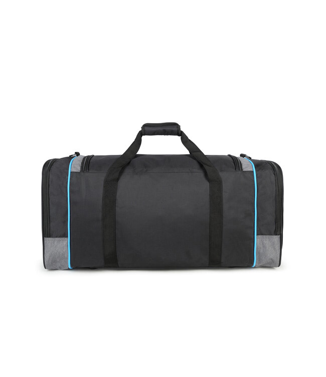 Decent Flexplus weekendtas Zwart/blauw 70X32X34 CM