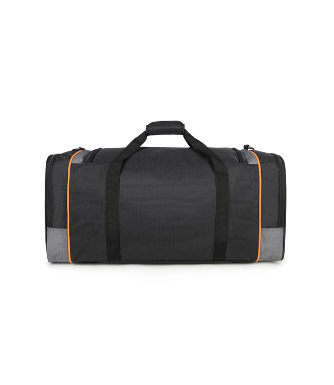 Decent Flexplus weekendtas Zwart/oranje 70X32X34 CM