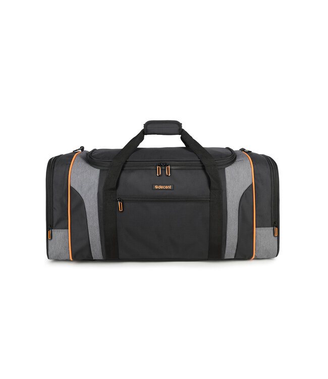 Decent Flexplus weekendtas Zwart/oranje 70X32X34 CM