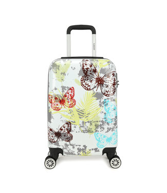 Decent Forenza Handbagage koffer Butterfly 30L 55x35x20cm