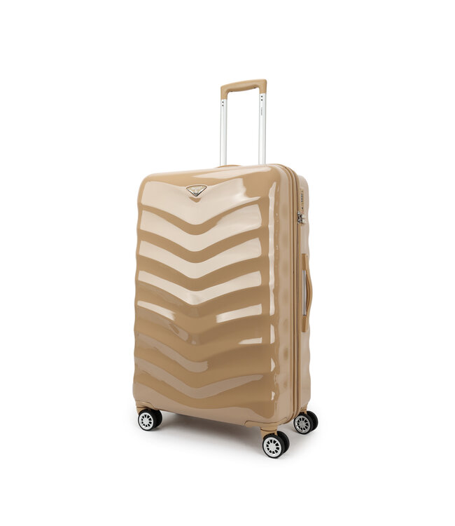 Decent Exclusivo-One Grote koffer Beige 77X48X28 CM