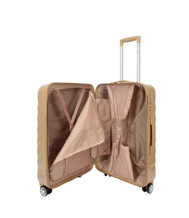 Decent Exclusivo-One Medium koffer Beige 67X43X26 CM