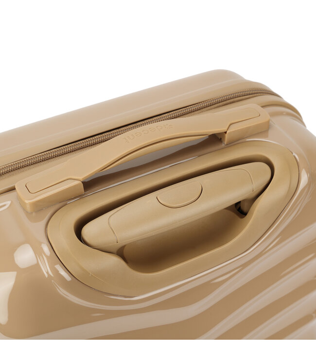Decent Exclusivo-One Handbagage koffer Beige 55X35X20 CM