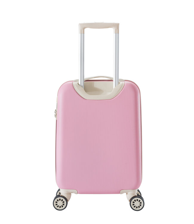 Decent Star-Maxx Handbagage koffer Roze 55X35X20 CM