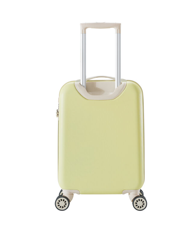 Decent Star-Maxx Handbagage koffer Geel 55X35X20 CM