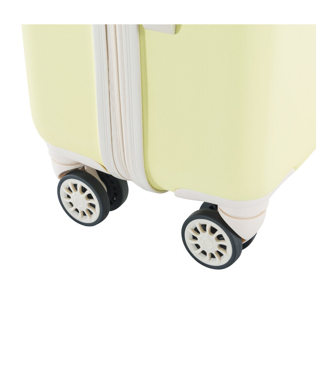 Decent Star-Maxx Handbagage koffer Geel 55X35X20 CM