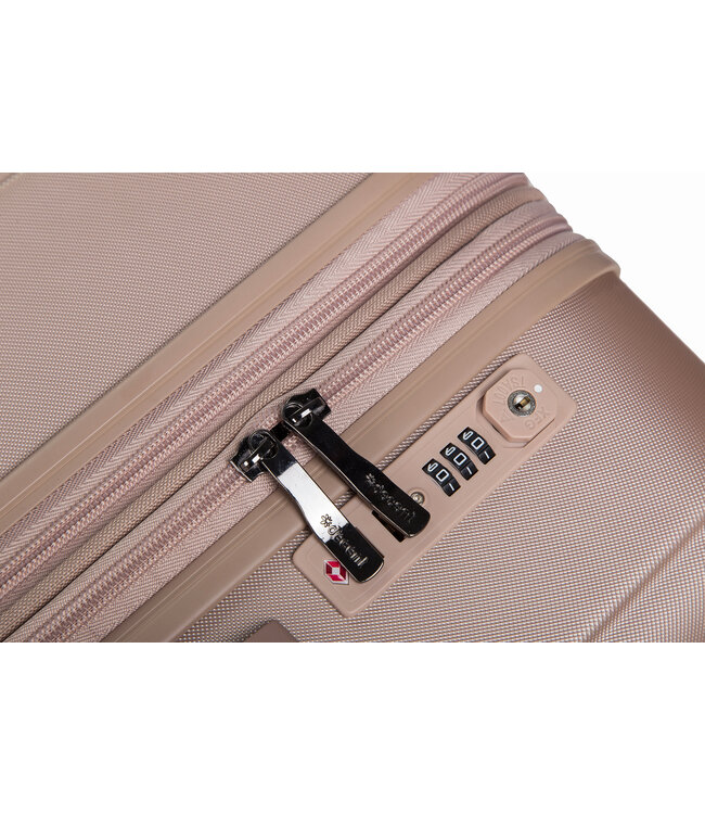 Decent Maxi Air Handbagage koffer Zalm 42X32X20 CM