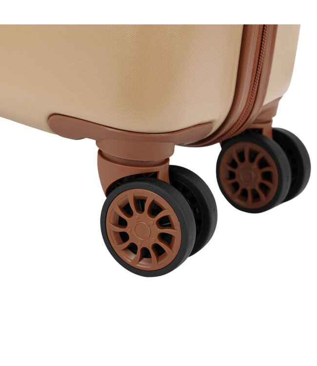 Decent Retro Grote koffer Bruin 76X48X30 CM