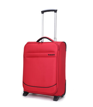Decent Super Light Handbagage koffer Rood (LET OP: Dit artikel wordt op 13 mei 2024 verstuurd)